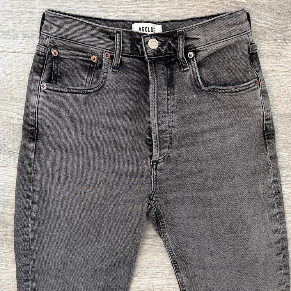 Agolde Charcoal Denim Jeans